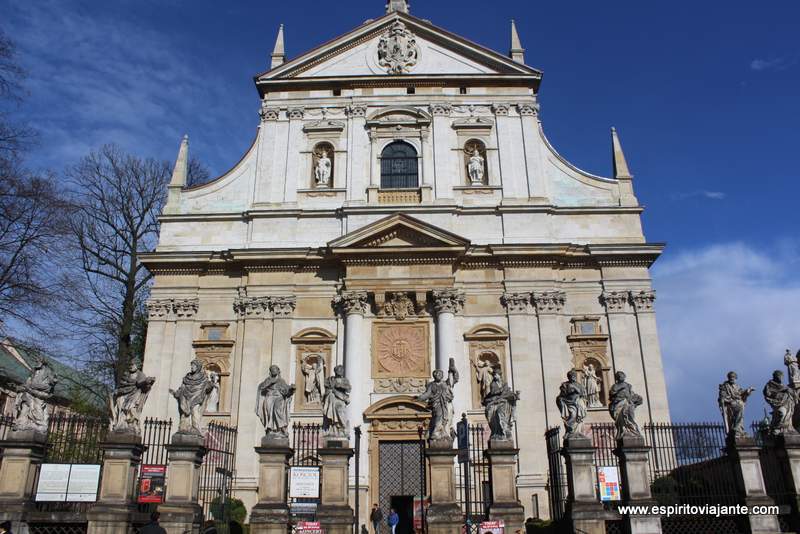 Igreja de S. Pedro e S. Paulo Cracovia Kościół ŚŚ Piotra i Pawła