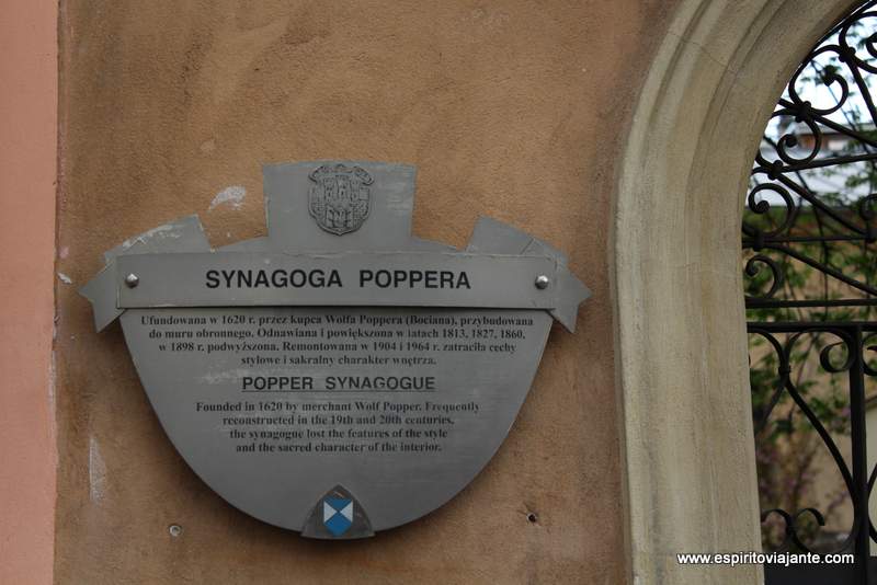 Sinagoga Poppera Synagoga Poppera locais a visitar em Cracóvia