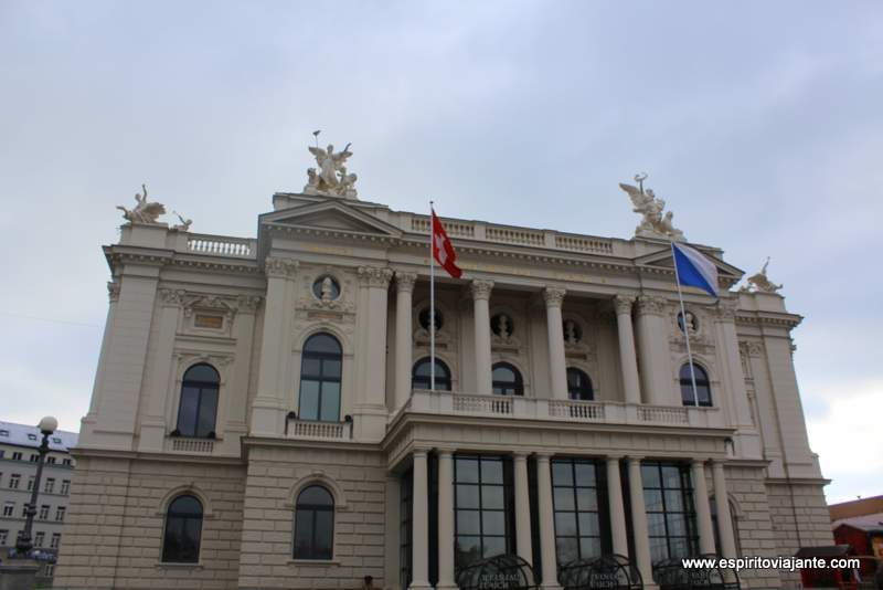 Opera House Zurich Zurique Visitar Suiça