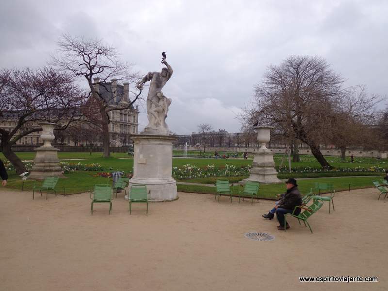 Jardin des Tuileries Jardim das Tulherias Paris