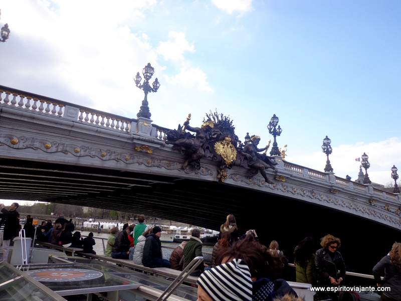 Ponte Alexandre III Paris França