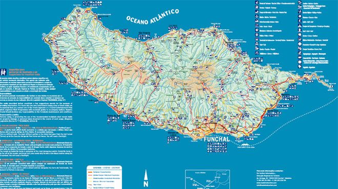 Ilha da Madeira Mapa