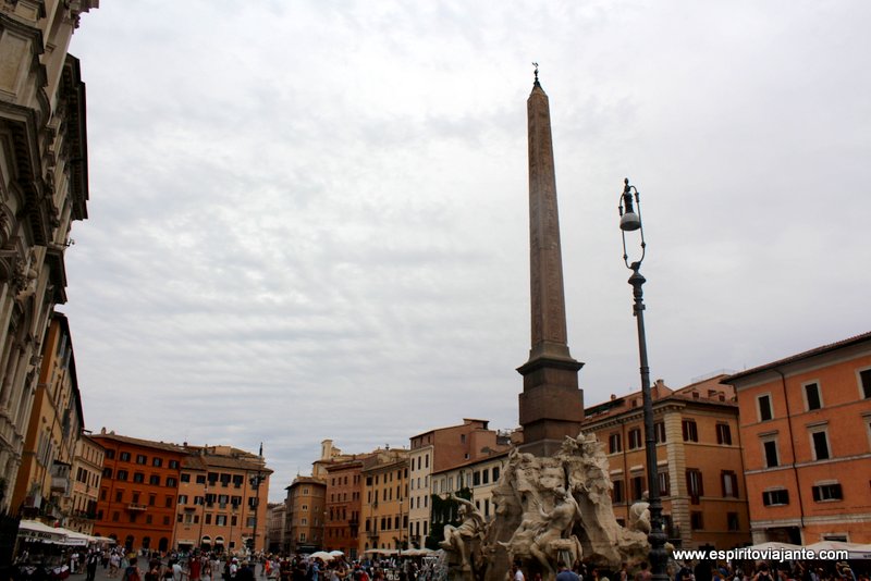 Fontana dei Quattro Fiumi Piazza Navona    