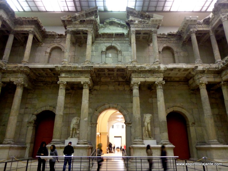  Portas do Mercado de Mileto no Museu Pergamon
